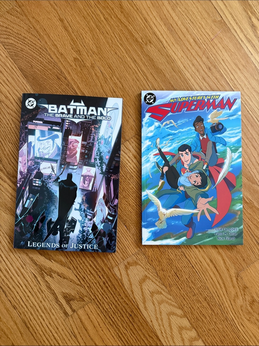 NEW DC Comics Batman & Superman Kids Graphic Novels